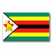 Zimbabwe Flag Vinyl Transfer Decal