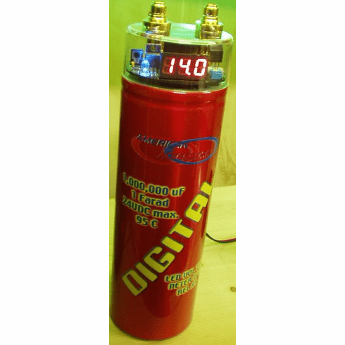 1.0 Digital Farad Red Capacitor  2003 Model