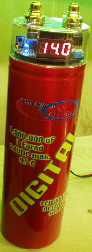 1.0 Digital Farad Red Capacitor  2003 Model