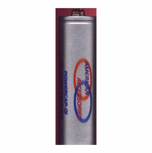 1.0 farad Cap  Non Digital Stiffening Capacitor Chrome