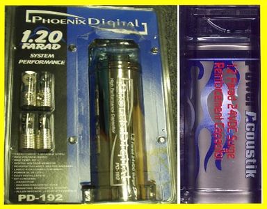 1.2 / 1.9 Farad Capacitors - Power Caps