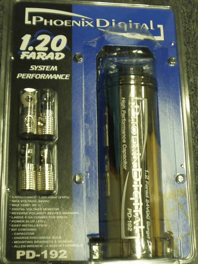 1.2 Farad Capacitor Phoenix Digital Cap PD-192