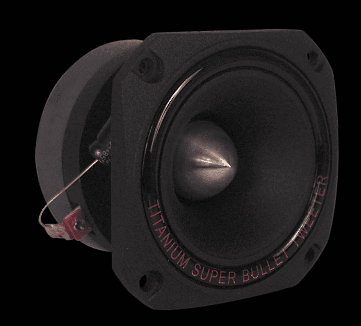 1" inch Super Pro Tweeter 104dB TW44<br> 200 watt Bullet Tweeter