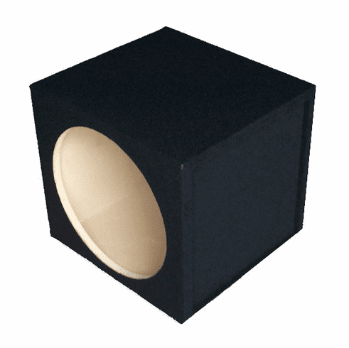 10" MDF Square Speaker Box, Deep Mount