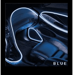 10Ft  Blue Neon Cable - out of stock