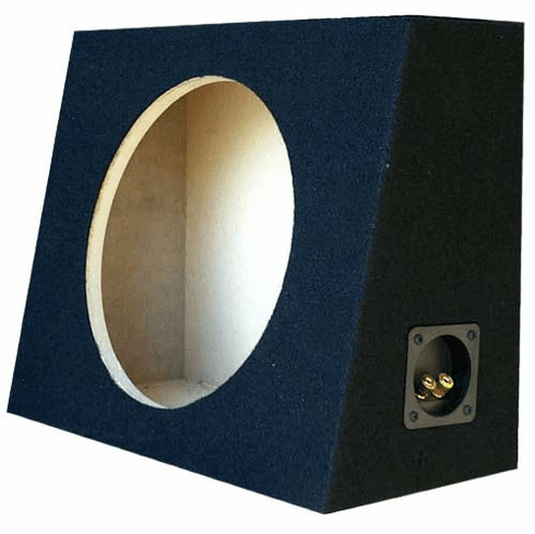 12" Angled MDF Subwoofer Box