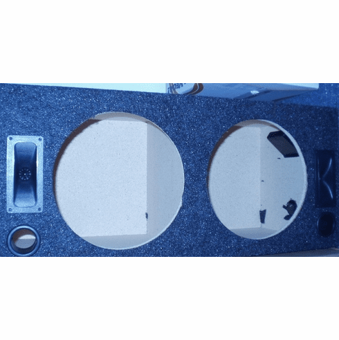 12" Dual Speaker Box w/ tweeters