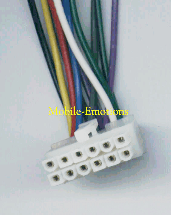 12 pin Universal Stereo Connector for Clarion