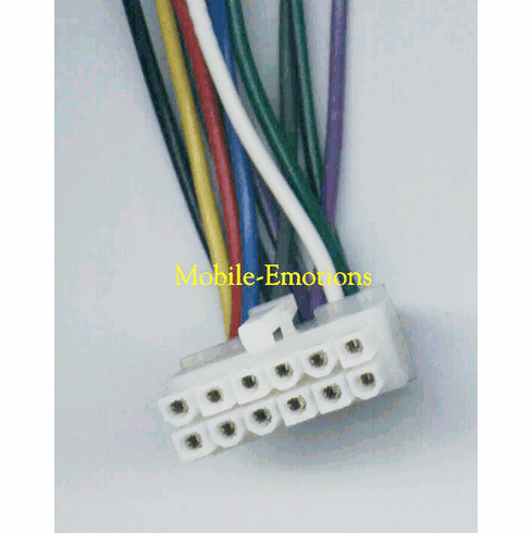 12 pin Universal Stereo Connector for Clarion