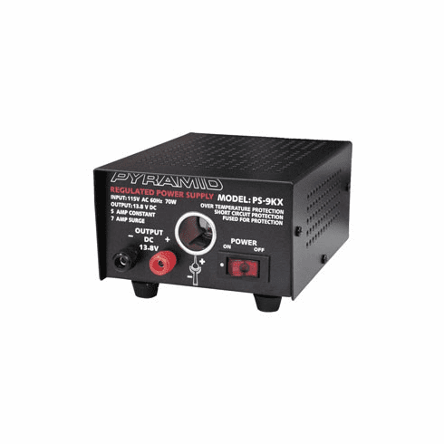 12v Power Supply w/Cigarette Lighter Adaptor PS9KX 