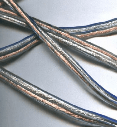 14 Gauge Speaker Wire w/ Silver & Copper Strands