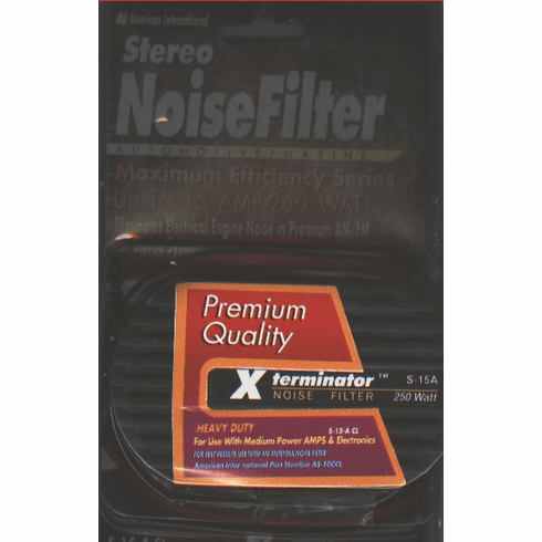 15 AMP NOISE FILTER - 250 Watts For Car Stereo