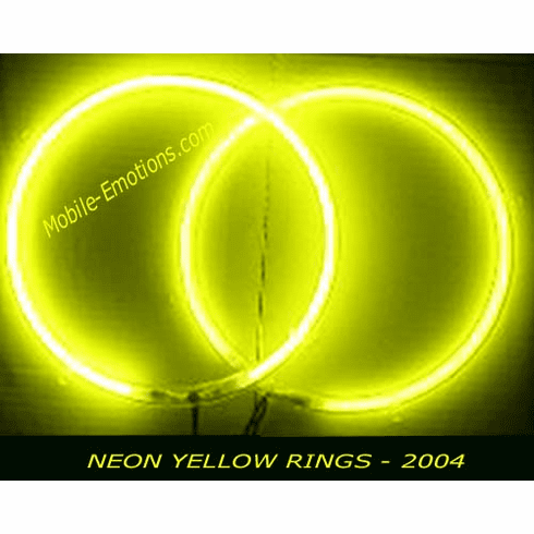 15 Inch Neon Speaker Rings - Yellow  (out of stock)