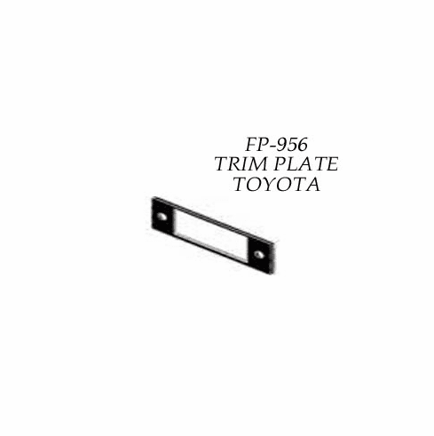 1982-87 TOYOTA Trim Plate FP-956
