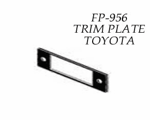 1982-87 TOYOTA Trim Plate FP-956