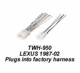 1987-04 Lexus Wire Harness TWH-950
