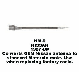 1987-UP NISSAN ANTENNA ADAPTOR NM-9