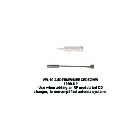 1990-UP AUDI/BMW/MERCEDEZ/VW ANTENNA ADAPTOR VW-10