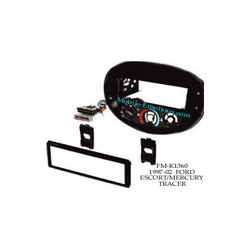 1997-2001 Ford Escort/Mercury Tracer Dash Install FMK1360
