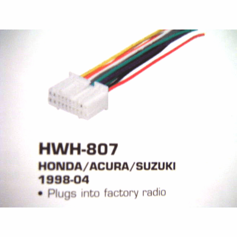 1998- 2002 SUZUKI STOCK RADIO HARNESS