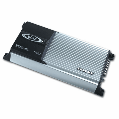 2 Channel Mosfet Car Amp - 1,400 Watts Boss Riot RT645