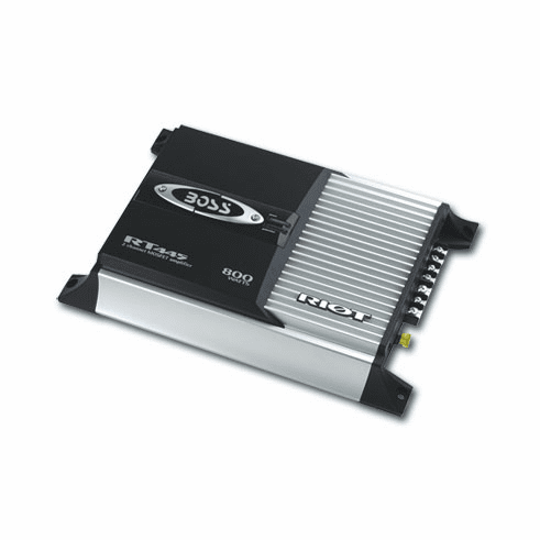 2 Channel Mosfet Car Amp - 800 Watts Boss Riot RT445