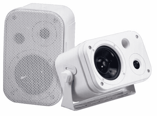  2 way Boat/Deck Marine WaterProof Speaker Set w/3.5" Bass 300w
