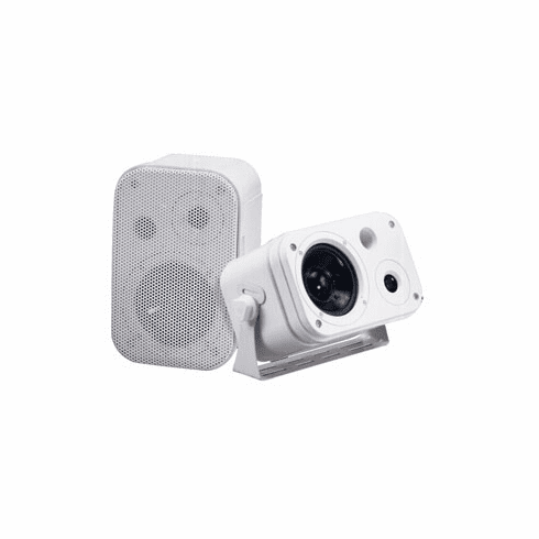 2-Way Waterproof Studio Monitors w/ 3.5 Inch Bass Marine Speakers 300w