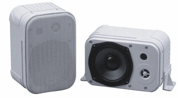 2-Way Waterproof Studio Monitors w/ 5" Inch Bass Marine Speaker set 400w