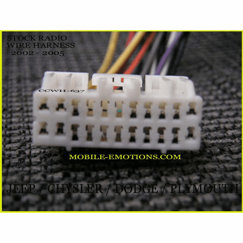 2002 - 2005 Jeep Wire Harness CWH-637