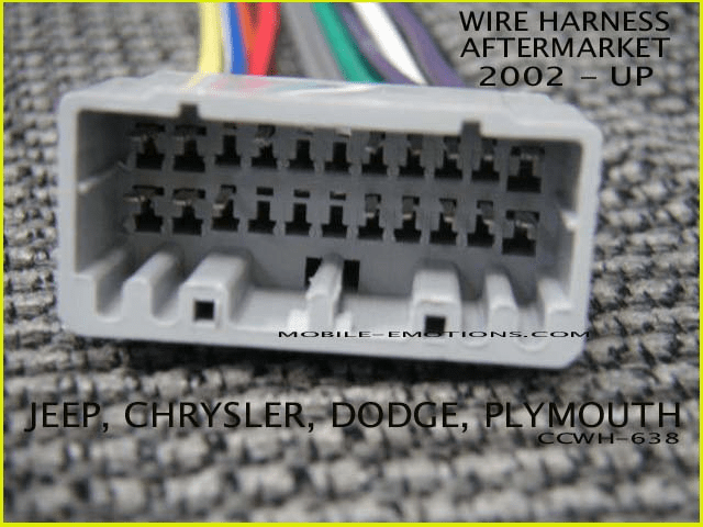 2002 - 2005 JEEP Wire Harness CWH-638