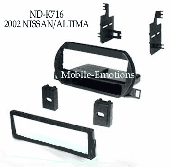 2002 NISSAN ALTIMA Install Kit ND-K716