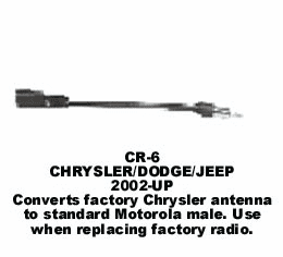 2002-UP Chrysler ANTENNA ADAPTOR CR-6
