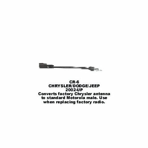 2002-UP Chrysler ANTENNA ADAPTOR CR-6