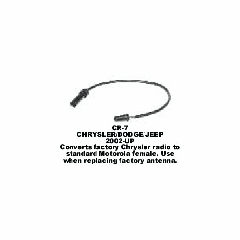 2002-UP CHRYSLER/DODGE/JEEP ANTENNA ADAPTOR  CR-7