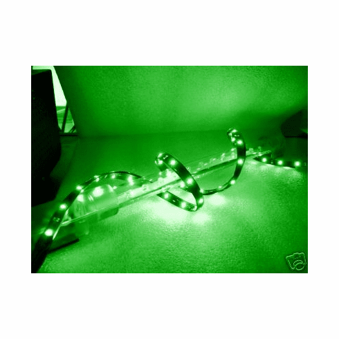 24 Inch Green Flex  LEDS - Led Stealth Light Strips -