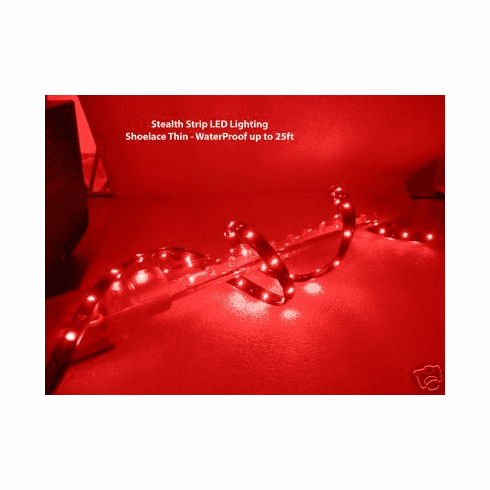 24 Inch Red Flex LEDS - Led Stealth Light Strips -