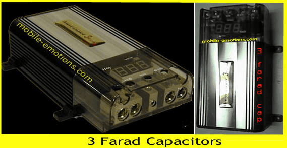3.0 Farad Capacitors - Power Caps
