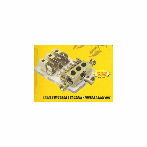 [3] 2GA Inputs <br> [3] 8GA Outputs  Fuse Block 