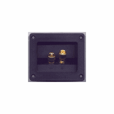  3-3/4"L x 3-1/8"D Rectangler Speaker Terminals Gold  20 pack