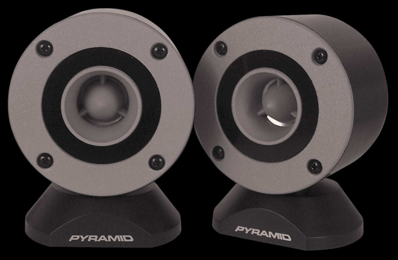 3.75" Inch Tweeter Swivel Aluminum Bullet Horn 300 watts (Pair)