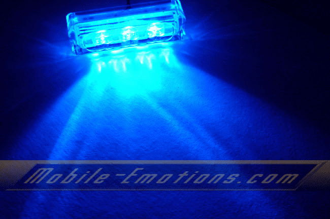 3 Leds Led Lighting - Motorcycle & Car Lights (Clear Case Design)