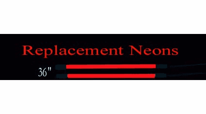 36 Inch Underbody Neon Kit - Replacent Light [red]  ***NO longer available***