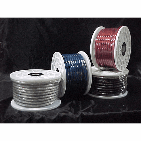 4 Gauge High Quality Primary Power WIre Transparent Easy Flex
