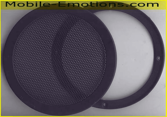 4 Inch Mesh Speaker Grill w/ Mounting Bracket