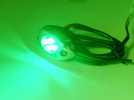 4 LED CLUSTER Motorcycle & Car Lights - Street N Glow Hyper Leds (Neon FX)