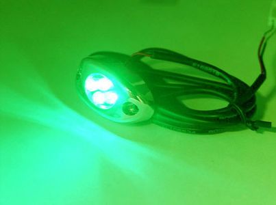 4 LED CLUSTER Motorcycle & Car Lights - Street N Glow Hyper Leds (Neon FX)