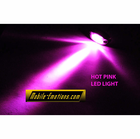 4 LED PINK Motorcycle & Car Lights - CLUSTER LEDS