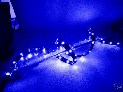 48 Inch Blue Flex LEDS - Led Stealth Light Strips - 