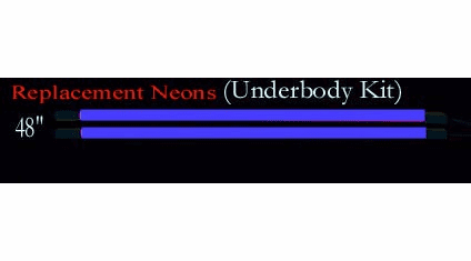 48 Inch Underbody Neon Kit - Replacent Light [blue] ***NO longer available***